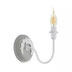 Eglo 33005 - Zidna lampa 1xE14/40W/230V bela/siva