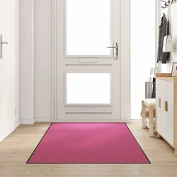 Otirač Ružičasta i crna 120 x 250 cm 100% poliamid