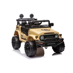 Licencirani auto na akumulator Toyota FJ White 4x4 - khaki
