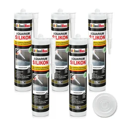 IsolBau prozorni silikon za akvarij 5 x 300 ml