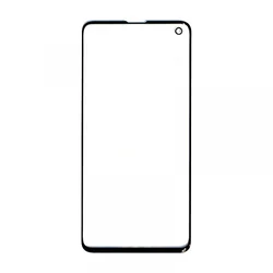 Staklo za touch screen Samsung S10 crno + OCA