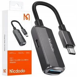 Mcdodo MCDODO USB-C NA USB OTG ADAPTER USB-A ADAPTER KABEL ZA POLNJENJE ZA USB ključKE