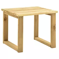 shumee Ležalna miza 30x30x26 cm impregniran borov les