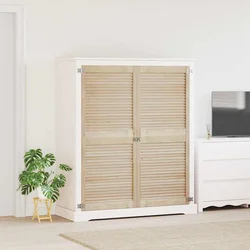 Ormarna vrata s vratima 2 pcs Prirodna 140,5 x 2,1 x 59,5 cm