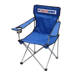 Intersport Stol Kamp. Intersport Blue, stol, plava