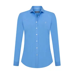 Jacey Quinn Bluza  modra / bela