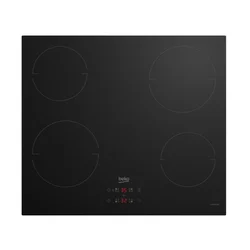 BEKO Indukcijska ploča HII 64401 MT, Staklokeramička, 4 grejne zone, Crna
