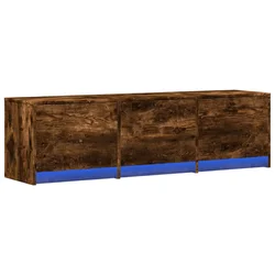 TV ormar Dimljeni hrast 140 x 34 x 40 cm Konstruirano drvo