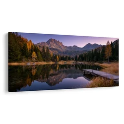 Slika mirna jesenska pokrajina - 140x70