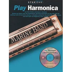 STEP ONE PLAY HARMONICA+CD
