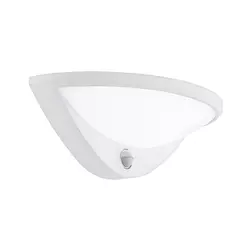 Eglo Belcreda spoljna zidna lampa, led, 9,3w, 1050lm, 3000 k, liveni aluminijum/bela