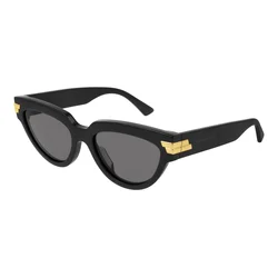 Bottega Veneta BV1035S 001 ONE SIZE (55) Črna/Siva