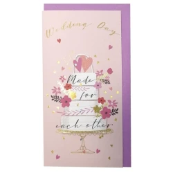 Viter čestitka wedding money coat 10x19cm ( SL580_13 )