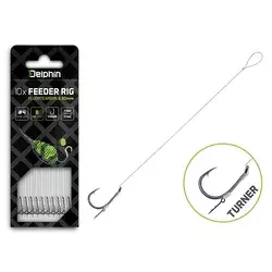 Delphin Feeder Fluoro Sting / 10x / 8cm/0,30mm/Turner 4
