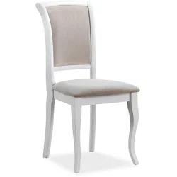 CASARREDO Oblazinjen jedilni stol MN-SC bela/bež