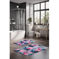 Lessentiel Maison Set prostirki za kupatilo CT-5343, 2 Komada, Šarena