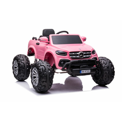 Licencirani auto na akumulator Mercedes DK-MT950 4x4 - svijetlo rozi