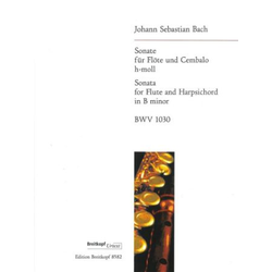 BACH J.S.:SONATE H-MOLL BWV1030 FLUTE AND PIANO