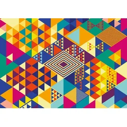 YAZZ Puzzle Geometrijski vzorec 1000 kosov