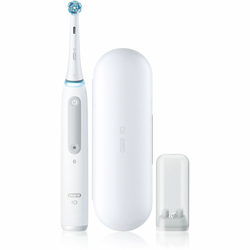 Oral B iO 4 električna zobna ščetka s potovalnim etuijem White