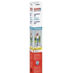 Komarnik za vrata crni 1m x 2.2m Tesa