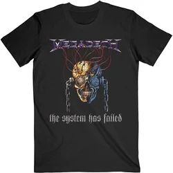 Megadeth Systems Fail Black L Majica