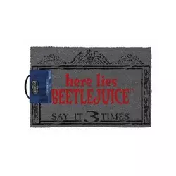 Otirač Beetlejuice - Here Lies Beetljuice - DoorMat