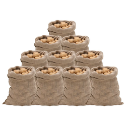 Jutene vreće 10 kom 60x105 cm 100 % juta 220 g/m2