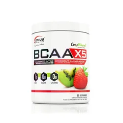 Genius Nutrition Aminokiselina BCAA-X5, Kivi-jagoda, 360 g