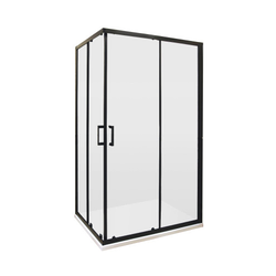 MASTER  Staklo tu&scaron; kabine 90x90x195cm LP-530-3 Crni