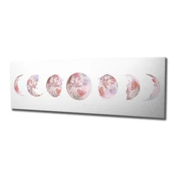 Wallity Dekorativna slika na platnu, 30x80cm, Šarena