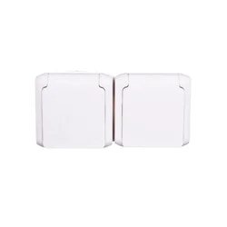 Legrand - Dupla kućna utičnica 250V/16A FORIX IP44 bela