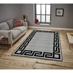 Conceptum Hypnose tepih Asr Crpt-125, pravougaoni, 100 x 180 cm, siva