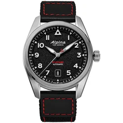 Alpina AL-525BW4S36 Mens Watch Startimer Pilot Automatic 40mm 10ATM