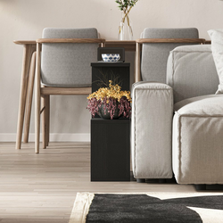 HANAH HOME Pomoćni stočić Homemania Wood Black