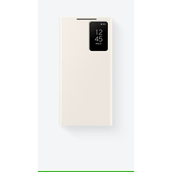 Original maska Samsung S23+ Smart View preklopna futrola S23 Plus EF-ZS916 Krem