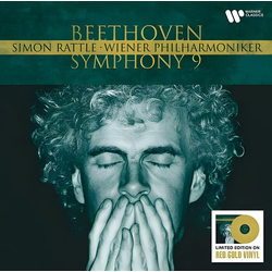 Beethoven - Symphony No. 9 - Simon Rattle/Wiener Philharmoniker (Red & Gold Coloured) (2 LP)