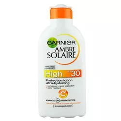 Garnier Ambre Solaire mleko za sončenje SPF 30 (Protection Lotion Ultra-hydrating) 200 ml