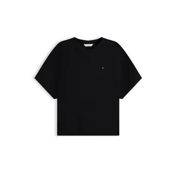 TOMMY HILFIGER Majica CODY  češnjevo rdeča / črna / bela