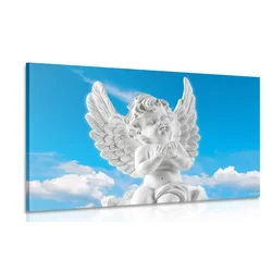 Slika skrben angelček na nebu - 60x40