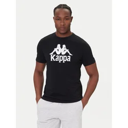 Kappa Majica Authentic 361N6QW Črna Regular Fit