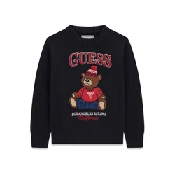 Guess Pulover N6BR03 Z1393 Mornarsko modra Regular Fit