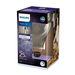 LED prigušiva žarulja SMOKY VINTAGE Philips A160 E27/6,5W/230V 4000K