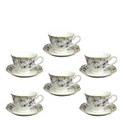 Sigma Set šoljica za kafu JH-CS-DHK6-VIO, 220ml, 6 komada