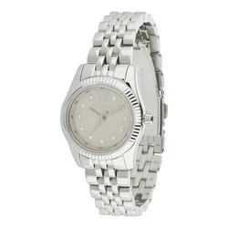 MICHAEL Michael Kors Analogna ura PETITE LEXINGTON srebrna
