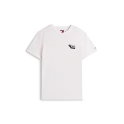 Tommy Jeans Majica črna/bela