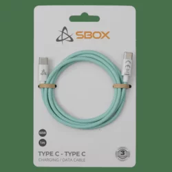 S-box KABEL USB TIP C -> USB TIP CM/M 1M Zelen - 60W