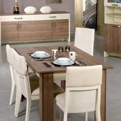 Hanah Home Trpezarijski sto Bois 78x150x90cm Smeđi