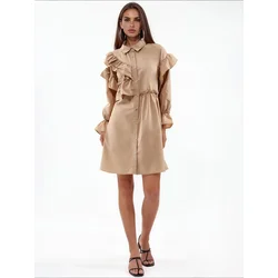 MSN Collection Obleka karamel