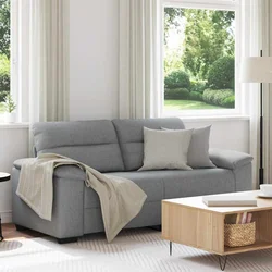 Dvosjed Sofa Svijetlo siva 180x81x84 cm Tkanina